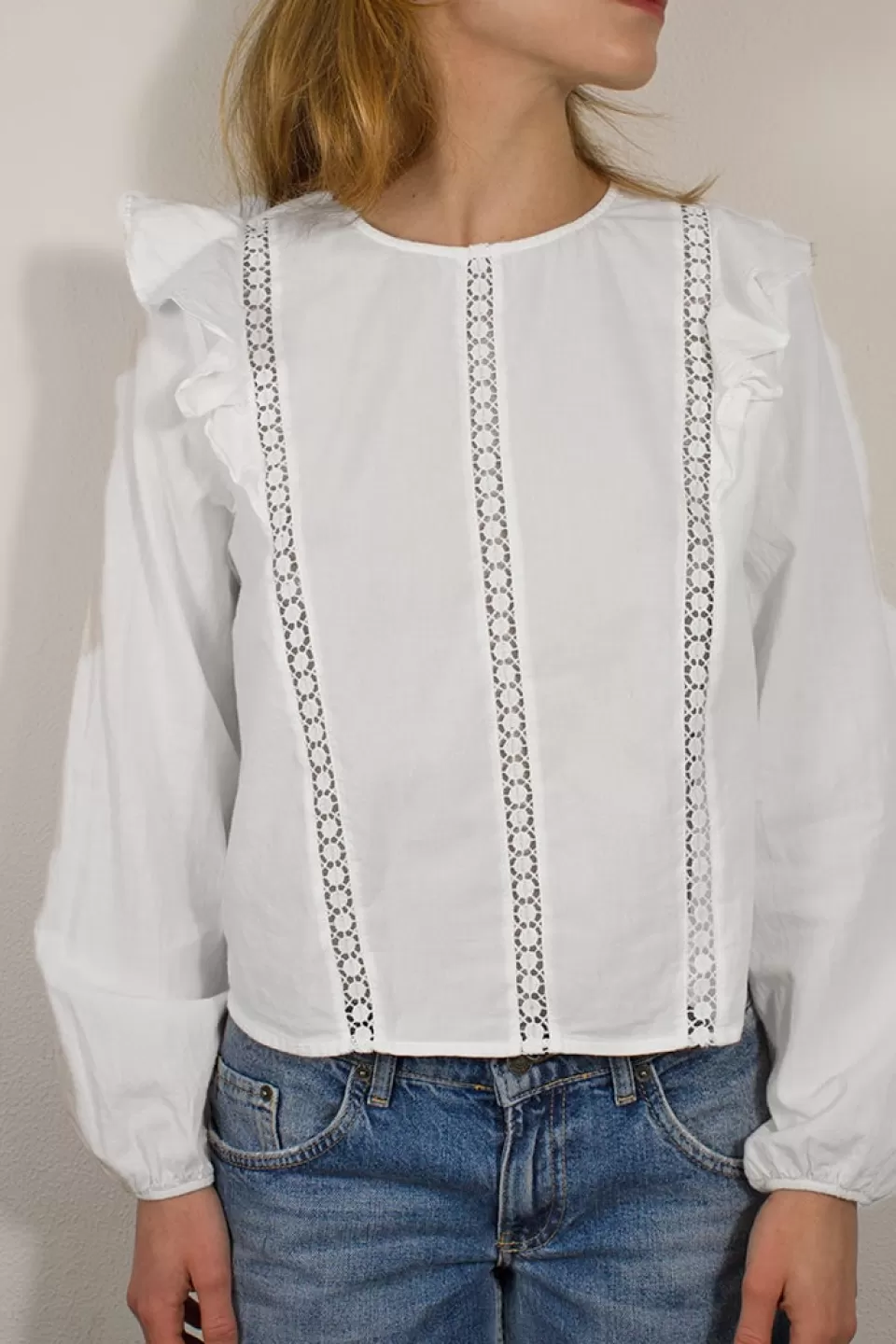 Subdued Blusa con rouches