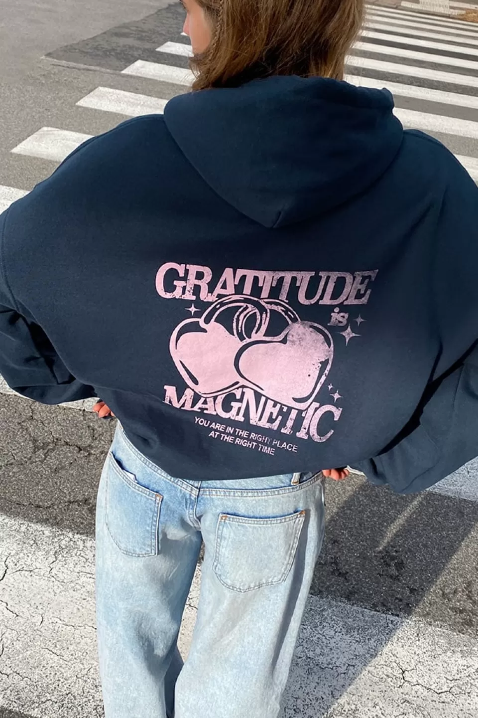 Subdued Felpa Gratitude Magnetic