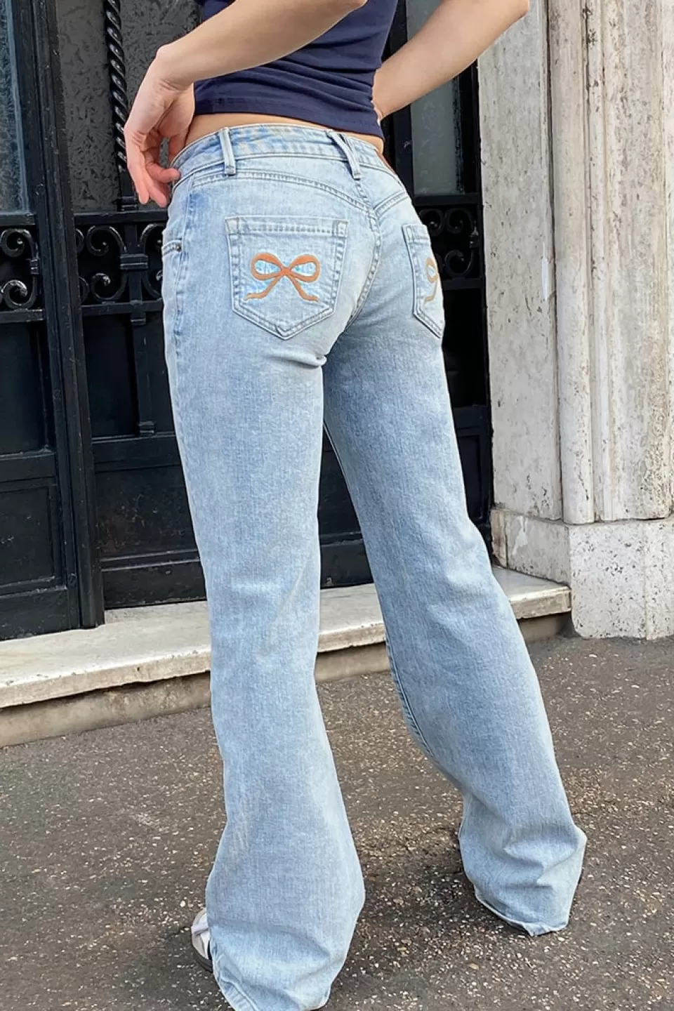 Subdued Jeans flare low waist