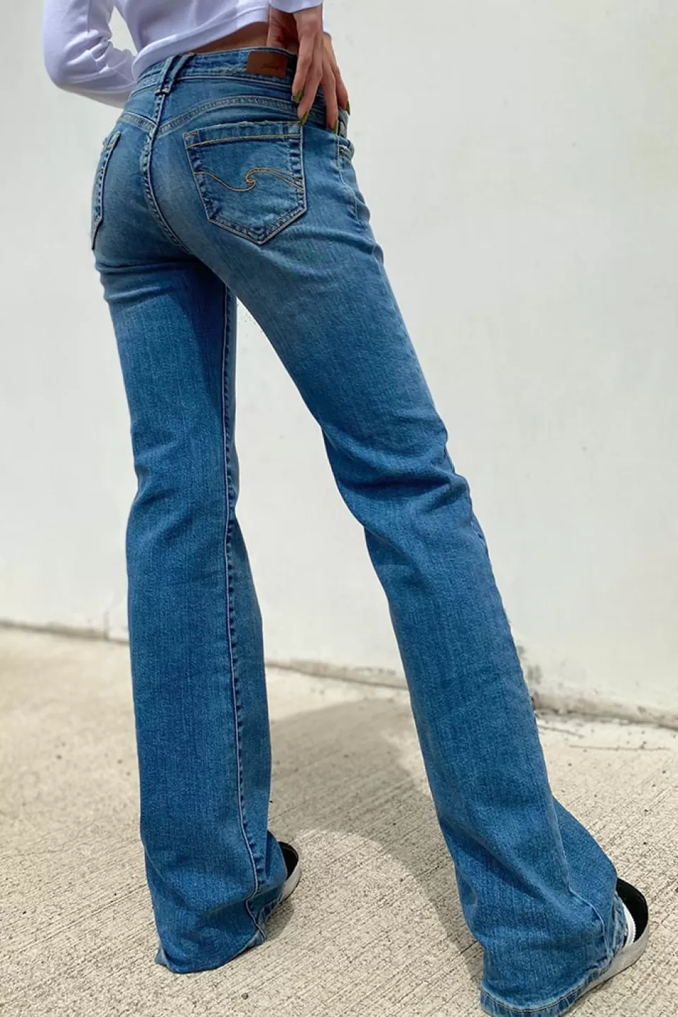 Subdued Jeans flare low waist