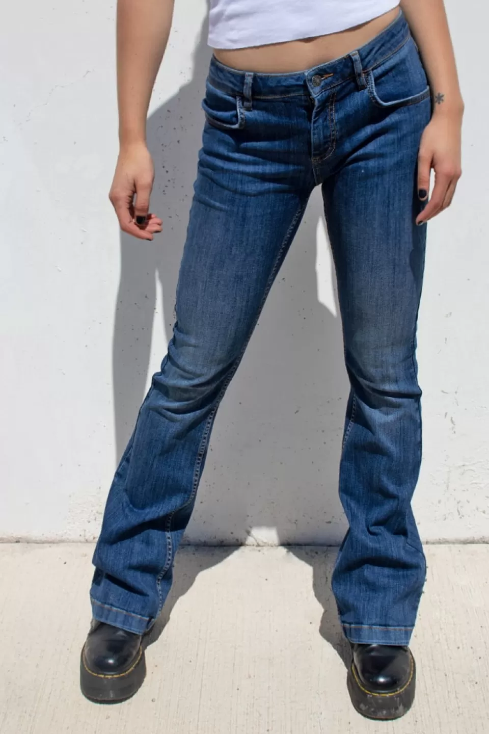 Subdued Jeans flare low waist