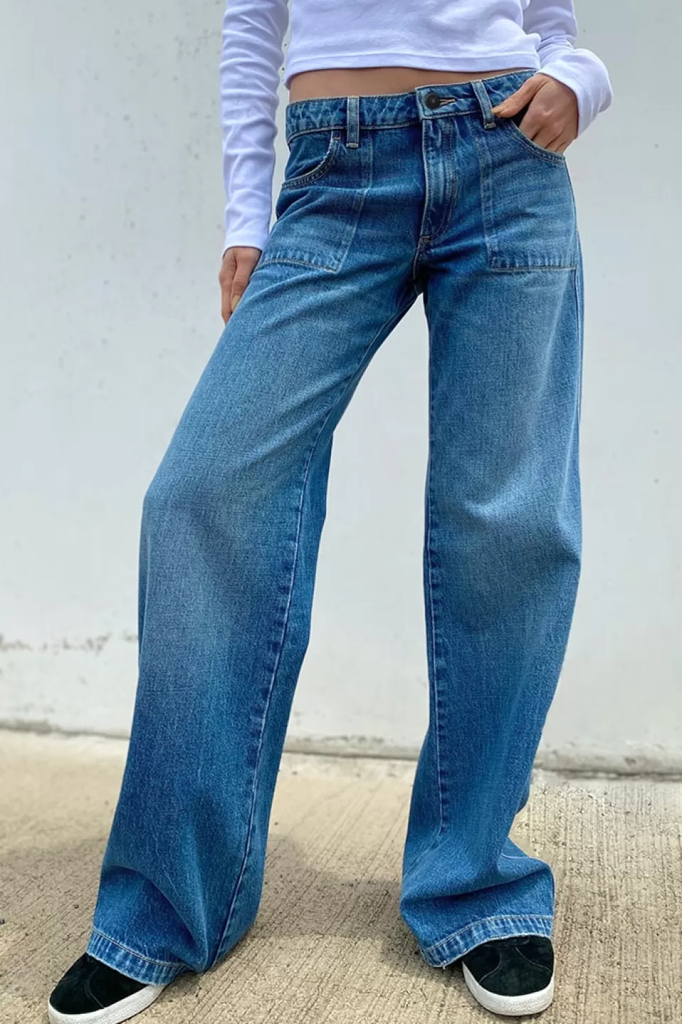 Subdued Jeans straight low waist