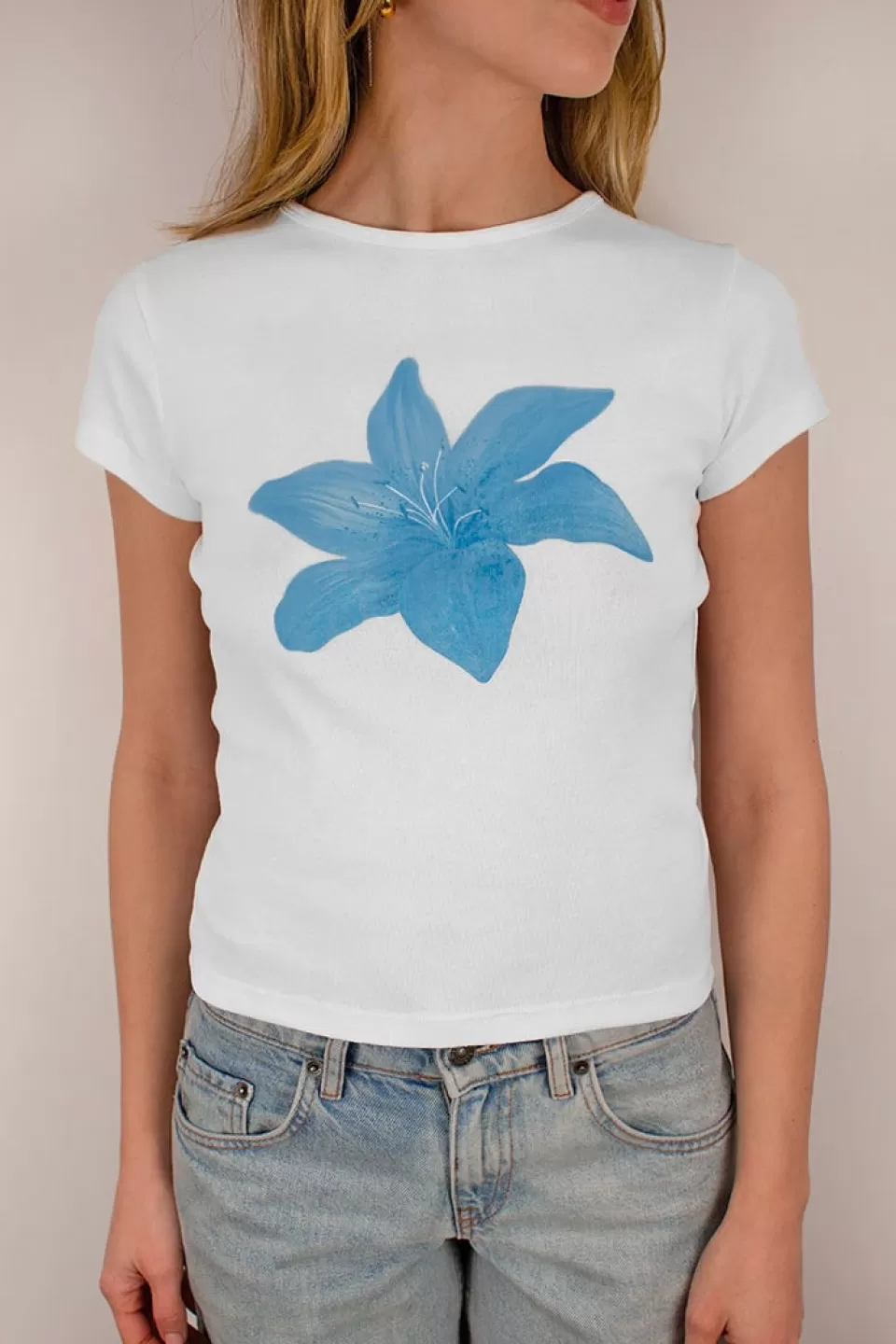 Subdued T-shirt Flower