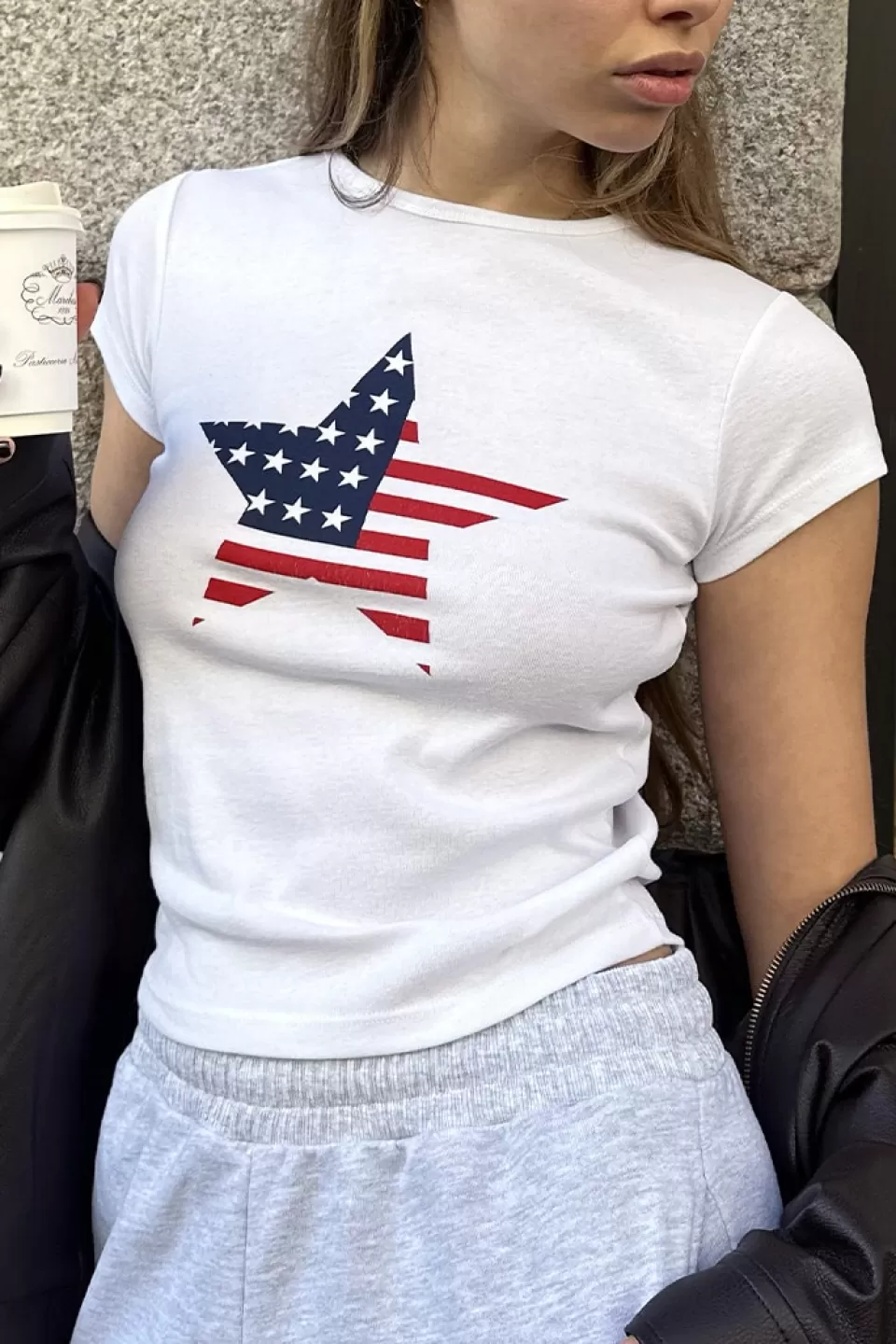 Subdued T-shirt USA Star